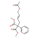 Propanedioic acid, [(2E)-4-(acetyloxy)-2-butenyl]phenyl-, dimethyl ester