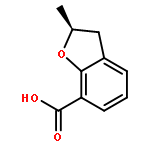 7-Benzofurancarboxylic acid, 2,3-dihydro-2-methyl-, (2S)-