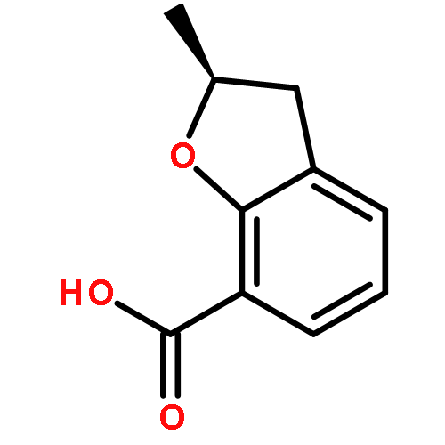 7-Benzofurancarboxylic acid, 2,3-dihydro-2-methyl-, (2S)-