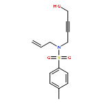 Benzenesulfonamide, N-(4-hydroxy-2-butynyl)-4-methyl-N-2-propenyl-