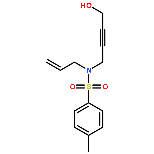 Benzenesulfonamide, N-(4-hydroxy-2-butynyl)-4-methyl-N-2-propenyl-