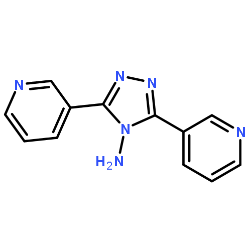 4H-1,2,4-Triazol-4-amine, 3,5-di-3-pyridinyl-