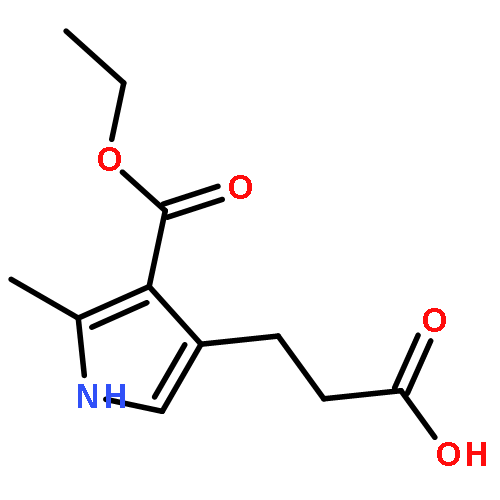 4-(2-CARBOXY-ETHYL)-2-METHYL-1H-PYRROLE-3-CARBOXYLIC ACID ETHYL ESTER 