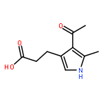 4-acetyl-5-methyl-1H-Pyrrole-3-propanoic acid