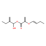 (1-HYDROXY-2-METHYLIDENEBUTYL) 2-[(E)-BUT-1-ENOXY]PROP-2-ENOATE 