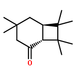 Bicyclo[4.2.0]octan-2-one, 4,4,7,7,8,8-hexamethyl-, (1R,6R)-rel-