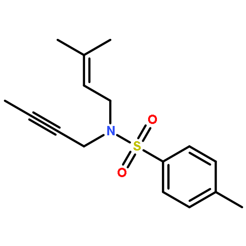 Benzenesulfonamide, N-2-butynyl-4-methyl-N-(3-methyl-2-butenyl)-