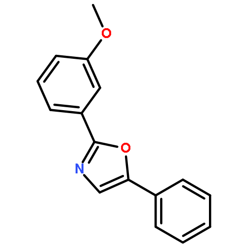 2-(3-METHOXYPHENYL)-5-PHENYL-1,3-OXAZOLE 