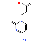 1(2H)-Pyrimidinepropanoic acid, 4-amino-2-oxo-