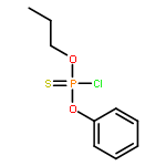 Phosphorochloridothioic acid, O-phenyl O-propyl ester