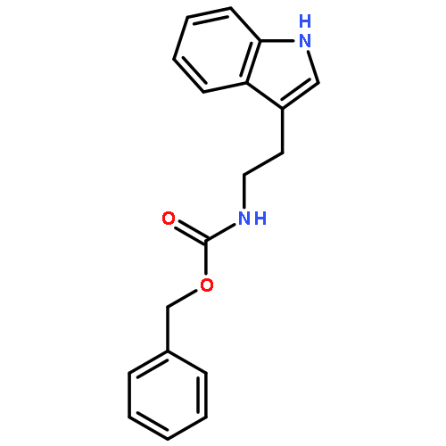 CARBAMIC ACID, [2-(1H-INDOL-3-YL)ETHYL]-, PHENYLMETHYL ESTER