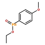 Phosphinic acid, (4-methoxyphenyl)-, ethyl ester