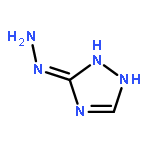 3H-1,2,4-Triazol-3-one, 1,2-dihydro-, hydrazone