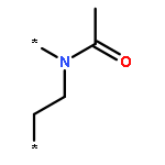 Poly[(acetylimino)(1,2-ethanediyl)]