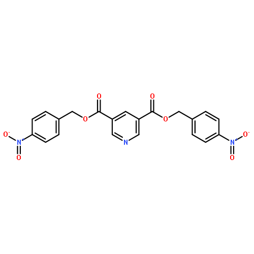 3,5-Pyridinedicarboxylic acid, bis[(4-nitrophenyl)methyl] ester