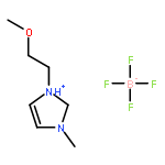 1-(2-methoxyethyl)-3-methyl-1,2-dihydroimidazol-1-ium tetrafluoroborate