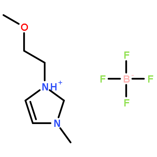 1-(2-methoxyethyl)-3-methyl-1,2-dihydroimidazol-1-ium tetrafluoroborate