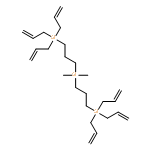 Silane, dimethylbis[3-(tri-2-propenylsilyl)propyl]-