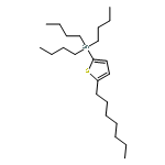 Stannane, tributyl(5-heptyl-2-thienyl)-