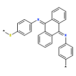 Poly(thio-1,4-phenylenenitrilo-9,10-anthracenediylidenenitrilo-1,4-pheny
lene)