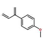 Benzene, 1-methoxy-4-(1-methylene-2-propenyl)-