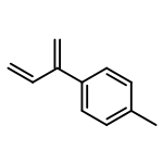 Benzene, 1-methyl-4-(1-methylene-2-propenyl)-