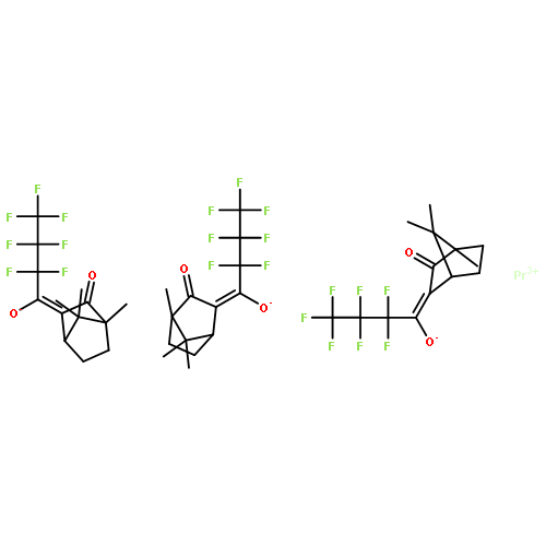 PRASEODYMIUM D-3-HEPTAFLUOROBUTYRYLCAMPHORATE, 99% 