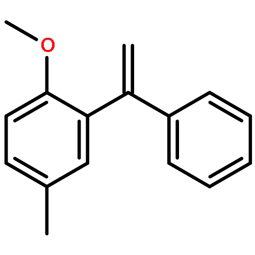 Benzene, 1-methoxy-4-methyl-2-(1-phenylethenyl)-