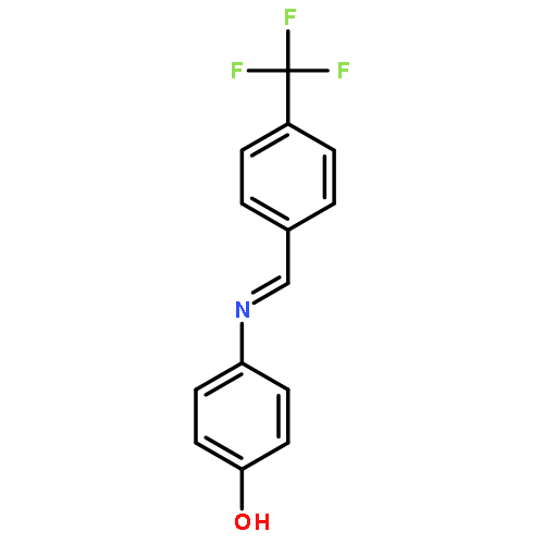 PHENOL, 4-[[[4-(TRIFLUOROMETHYL)PHENYL]METHYLENE]AMINO]-