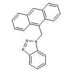 1H-Benzotriazole, 1-(9-anthracenylmethyl)-