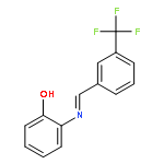 Phenol, 2-[[[3-(trifluoromethyl)phenyl]methylene]amino]-