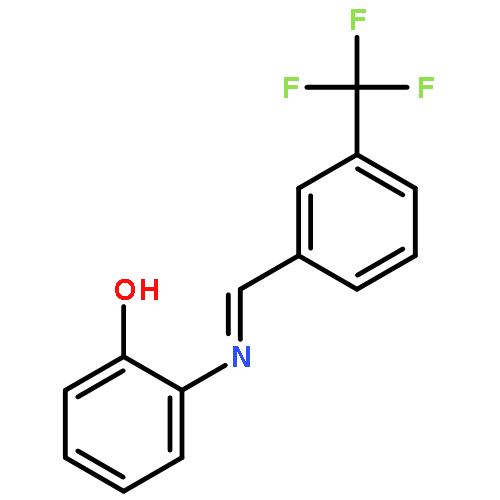 Phenol, 2-[[[3-(trifluoromethyl)phenyl]methylene]amino]-