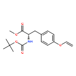 L-Tyrosine, N-[(1,1-dimethylethoxy)carbonyl]-O-ethenyl-, methyl ester