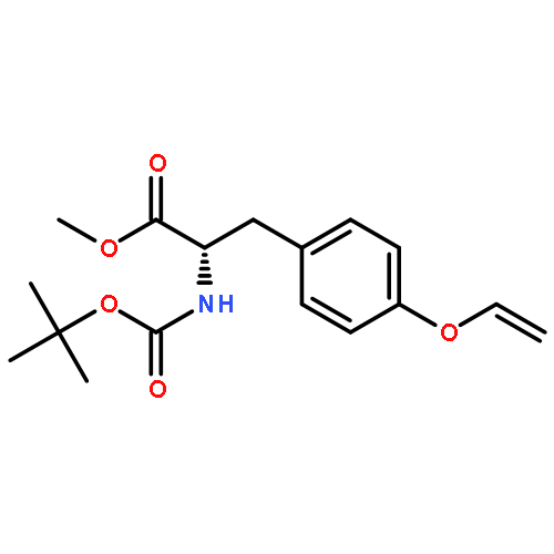 L-Tyrosine, N-[(1,1-dimethylethoxy)carbonyl]-O-ethenyl-, methyl ester