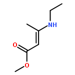 2-BUTENOIC ACID, 3-(ETHYLAMINO)-, METHYL ESTER