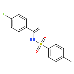 Benzamide, 4-fluoro-N-[(4-methylphenyl)sulfonyl]-