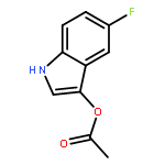 (5-FLUORO-1H-INDOL-3-YL) ACETATE 