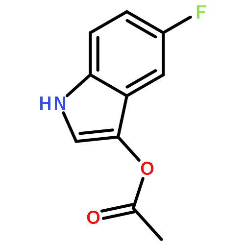 (5-FLUORO-1H-INDOL-3-YL) ACETATE 