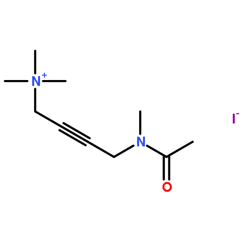 4-[ACETYL(METHYL)AMINO]BUT-2-YNYL-TRIMETHYLAZANIUM;IODIDE 