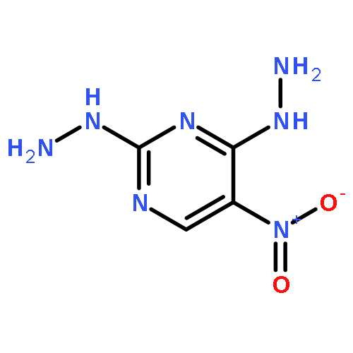 2,4-bis(hydrazino)-5-nitropyrimidine