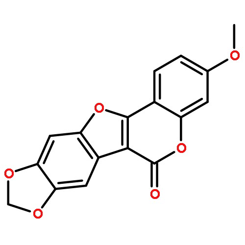 3-methoxy-8,9-methylenedioxycoumestan