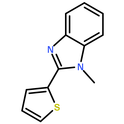 1H-Benzimidazole, 1-methyl-2-(2-thienyl)-