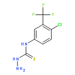 4-[4-CHLORO-3-(TRIFLUOROMETHYL)PHENYL]-3-THIOSEMICARBAZIDE 