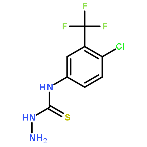 4-[4-CHLORO-3-(TRIFLUOROMETHYL)PHENYL]-3-THIOSEMICARBAZIDE 