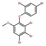 Benzene, 1,2,3-tribromo-4-(2,4-dibromophenoxy)-5-methoxy-