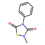 1,2,4-Thiadiazolidine-3,5-dione, 2-methyl-4-phenyl-