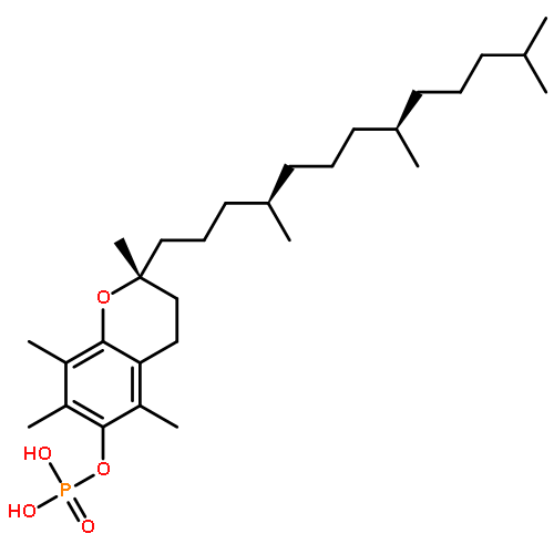 [2R-(4R*,8R*)]-()-3,4-dihydro-2,5,7,8-tetramethyl-2-(4,8,12-trimethyltridecyl)-2H-benzopyran-6-yl dihydrogen phosphate