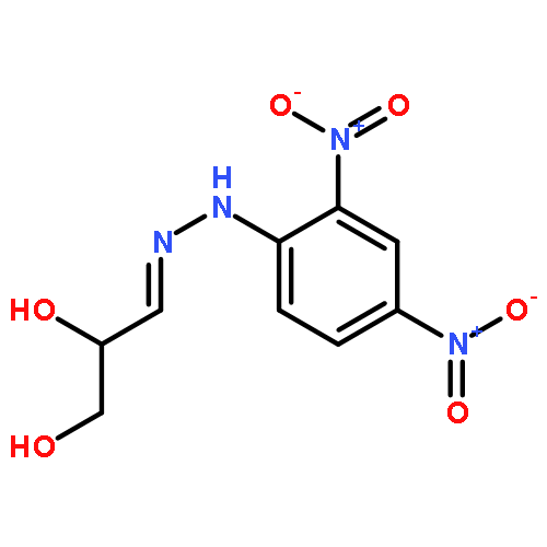 (3E)-3-[2-(2,4-dinitrophenyl)hydrazinylidene]propane-1,2-diol