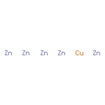 Copper, compd. with zinc (1:5)