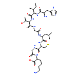 L-Lysine, L-histidyl-L-isoleucyl-L-threonylglycyl-L-leucyl-L-cysteinylglycyl-